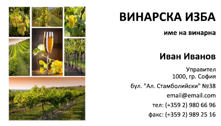 Визитни картички №1293