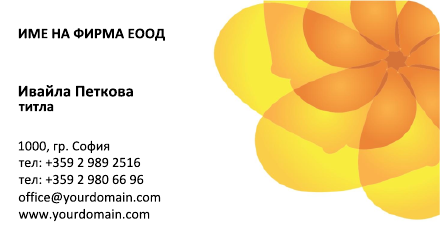 Визитни картички №1268