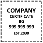 Восъчен печат 30х30 мм. (Квадрат)