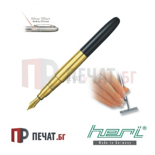 Луксозна метална писалка - печат с клише (33 х 8,7мм.) - 3
