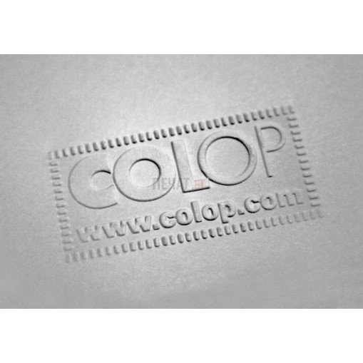 Сух печат Colop Dry Stamp (50 x 25мм.), правоъгълен - 2