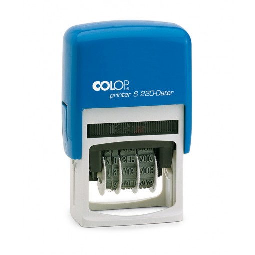 Печат Colop Printer S220/W с текст (шрифт 4мм.)