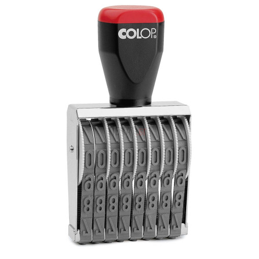 Печат ръчен номератор Colop 09008