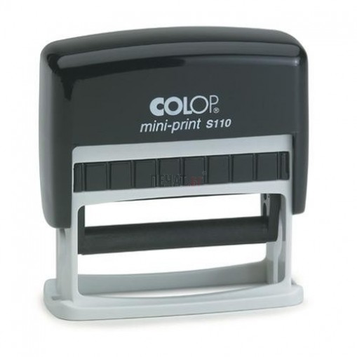 Печат Colop Printer S110 (8х52мм.), черен, правоъгълен
