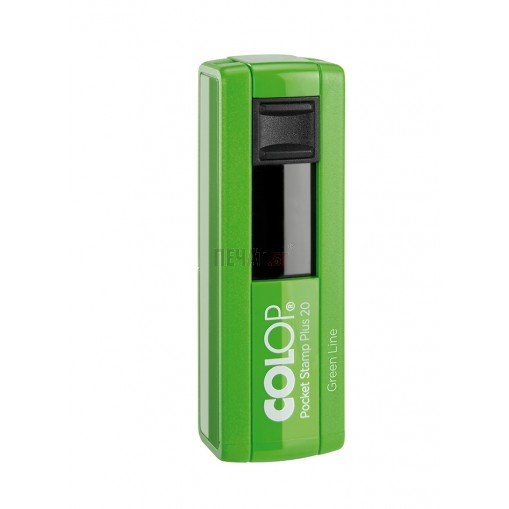 Colop Pocket Stamp PLUS 20 Green Line (14х38мм.), джобен печат - 5