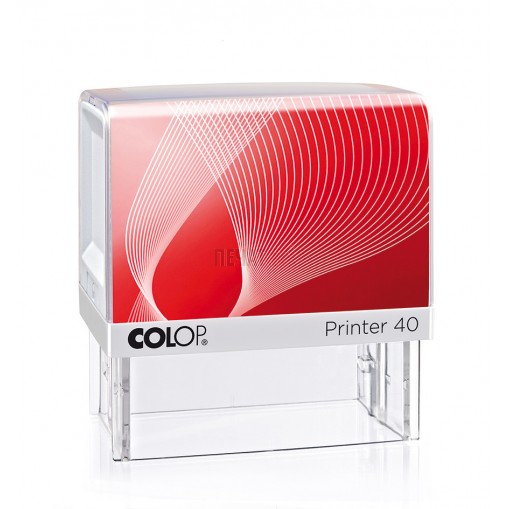 Печат Colop Printer 40 (23x59мм.)  - 8