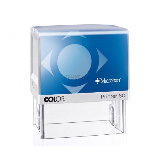 Печат Colop Printer 60 Microban с антибактериална защита (37x76мм.) 