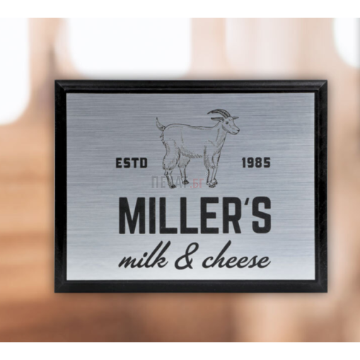 Лазерно гравирани метални стикери - 3