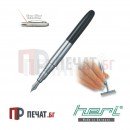 Луксозна метална писалка - печат с клише (33 х 8,7мм.)