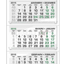 Работен календар МРК3Д - Еко