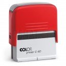 Печат Colop Printer C40 с капаче (23х59мм.)